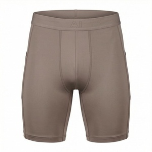 Shorts de compresión de alta calidad para hombre, ajustados, para entrenamiento, gimnasio, ejercicio diario, shorts de compresión de alta calidad. - Product Image 1