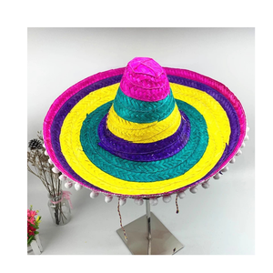 Eco Friendly Mexican <b>Straw</b> <b>Hat</b> Bulk Wholesale Handmade Sombrero Vietnam Supplier - Product Image 5