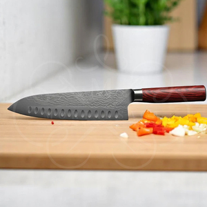 Couteau Damas Premium, lame en acier Damas 67 couches pour une durabilité, une netteté et une résistance à la corrosion exceptionnelles - Product Image 5