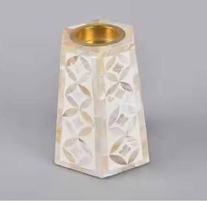 Nouveauté : Brûleur d'encens au charbon de bois et incrustations en bois de santal, design tendance, fait main en Inde, écologique, pour la décoration et l'arôme de la maison - Product Image 4