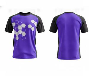Custom Fitness Sublimation Breathable Short T-Shirt Performance Sportswear | <b>Men</b> Women Adult Sizes | Lightweight Quick Dry - Product Image 3