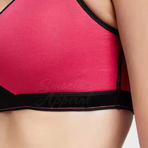 Women's Simple High Support Lightweight Sports Bra Front Adjustable <b>Padded</b> Straps for High for Gym <b>Running</b> Yoga Fitness - Product Image 5