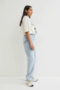 เสื้อยืดคอกลมสีดำล้วนผ้าฝ้ายแบบครอปท็อปสำหรับผู้หญิง รุ่นพื้นฐาน ปี 2026 ผลิตตามสั่ง - Product Image 3