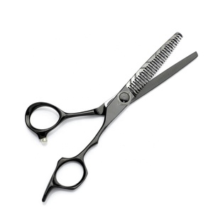 Ciseaux de coiffure professionnels pour salon de coiffure, ensemble de ciseaux de coiffure en acier inoxydable à haute teneur en carbone avec revêtement en titane, ciseaux de beauté - Product Image 2