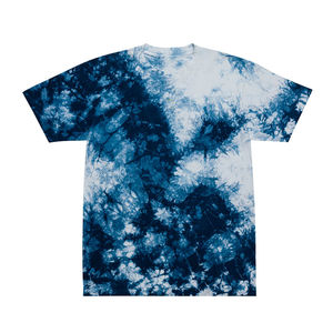 เสื้อยืดคอกลมแขนสั้นผ้าฝ้ายออร์แกนิก/ใยไผ่แบบสโตนวอชสำหรับผู้ชายไซส์ใหญ่ พิมพ์ลายดีไซน์เองได้ - Product Image 5