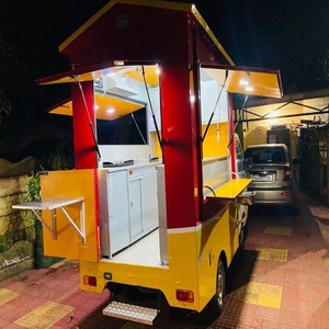 Triciclo Eléctrico Resistente de Tres Ruedas para Venta de Comida con Remolque de Cocina Móvil para Eventos y Vendedores Ambulantes - Product Image 4