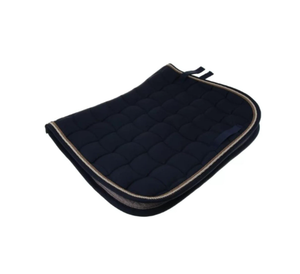 Equipment Wholesale Half Lined Horse Saddle Pad with Faux <b>Fur</b> <b>Trim</b> Shock Absorbing Equestrian Saddle Cloth Horse Riding - Product Image 1