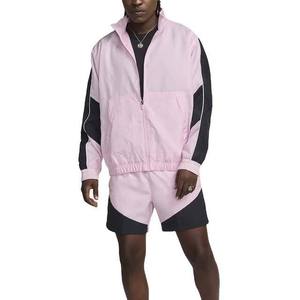 Ensemble survêtement coupe-vent unisexe personnalisé, veste à capuche et short deux pièces avec logo brodé - Product Image 6
