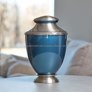 Urnas de cenizas de latón para cremación, urnas de gran tamaño para adultos, contenedor de ceniza funeraria - Product Image 6