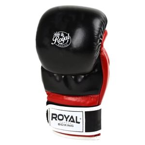 Gants de boxe MMA Sanda AWA de qualité professionnelle 6oz-12oz, en cuir imperméable, pour l'entraînement, tous âges et sexes - Product Image 2