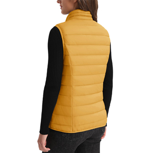 Top Selling Trendy Custom Women Cotton Puffer Ladies Jackets Coats Vest Down Coats Plus Size Womens Winter Fashion Girls Jacket - Product Image 2