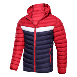 Men's Puffer <b>Waterproof</b> Jacket Quilted Designer Winter Bubble <b>Padded</b> Coat Down Outdoor Custom Puffer Jacket Men - Product Image 2