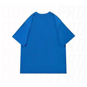 Oversized Men's <b>Black</b> <b>T</b> <b>Shirt</b> Short Sleeve O Neck Streetwear Jersey Knitted Front Print Colorful Letter Pattern Custom Cotton - Product Image 3
