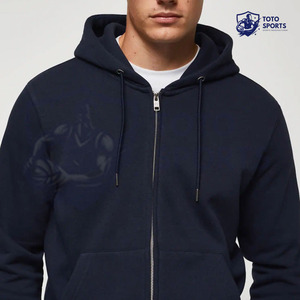 Nouvelle Arrivée – Sweat à Capuche Zippé Décontracté pour Homme, Couleur Bleue, Respirant, Haute Qualité, avec Capuche et Col, du Meilleur Fournisseur, Prix Raisonnable - Product Image 4