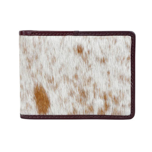 Portefeuille en cuir de vachette fait main sur mesure pour homme, portefeuille en cuir véritable à poils, design fin, portefeuille en cuir pliable durable - Product Image 6