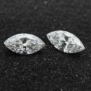 Diamant de laboratoire taille marquise non monté DEF VVS VS1 certifié IGI disponible en 1CT 2CT 3CT 4CT CVD HPHT Synthétique Vente en gros Inde - Product Image 3