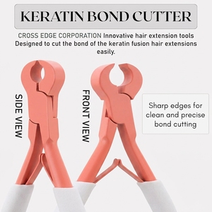 Cortador de Extensiones de Cabello de Alta Resistencia, Herramienta de Acero Inoxidable con Doble Resorte para Estilistas Profesionales - Product Image 4