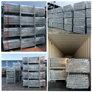 Système d'échafaudage Ringlock en acier galvanisé à chaud de haute qualité pour la construction de grande hauteur et les entrepôts, capacité de charge de 1000 kg - Product Image 4