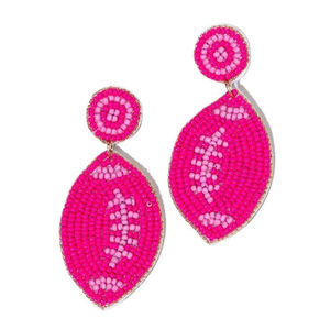 Boucles d'oreilles artisanales pour femmes, avec perles et accents en céramique, style festif et ethnique, à prix avantageux - Product Image 1