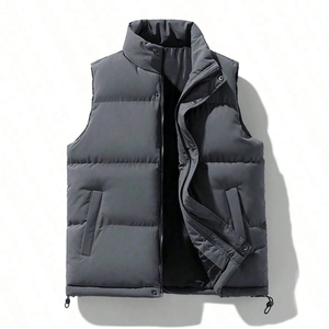 Chalecos acolchados de última moda, chalecos sin mangas, ropa de invierno, chaqueta acolchada sin mangas para mujer, chalecos acolchados de diseño personalizado. - Product Image 4