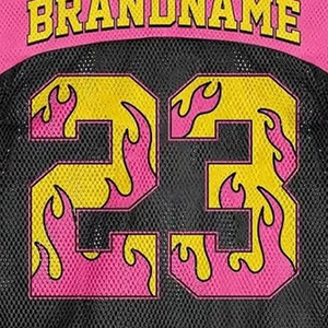 OEM Custom <b>Women</b> Mesh American Football Team Mesh Jersey Sublimation Breathable Quick Dry American Mesh Jersey - Product Image 6