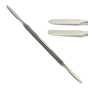Venta al por mayor de fábrica: Espátulas de cemento dentales de acero inoxidable 100% inoxidable, de doble punta, para laboratorio, para cera y amalgama. - Product Image 6