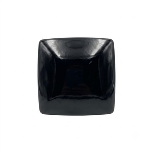 Minimalist Black Round Cabinet Knob Glossy Metal Door Handle for Wardrobe <b>Storage</b> Furniture Modern Designs Home Accessories - Product Image 3