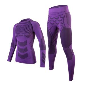 Nouveautés : Ensemble haut à manches longues et leggings sans coutures, léger et à séchage rapide, pour femmes et hommes, vêtements de sport pour la gym et le fitness - Product Image 4