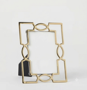 Modern Design <b>Metal</b> Glass Photo <b>Frame</b> Hanging Wall <b>Picture</b> Display <b>Frame</b> Elegant Interior Decor - Product Image 6