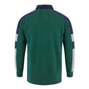 Custom Rugby <b>Shirt</b> <b>Men's</b> Sewn <b>Stripe</b> <b>Long</b> <b>Sleeve</b> Rugby Sports Style Rugby <b>Shirt</b> for <b>Men</b> - Product Image 5