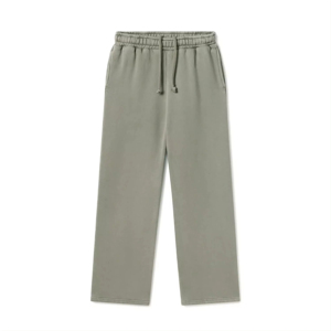 กางเกงจ็อกเกอร์ทรงหลวมขาบานแบบมีเชือกผูกเอว ผ้าฟลีซเนื้อหนัก 100% ผ้าฝ้าย พิมพ์ลายตามสั่ง ระบายอากาศได้ดี นุ่มสบาย - Product Image 1
