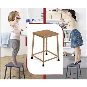 Modern Soft Foldable Metal <b>Stool</b> with Rope Design <b>for</b> Home Decoration in Living Room Bedroom Entry - Product Image 5