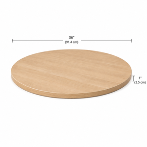 Wholesale 2025 Customized Wooden Table Top Furniture Contemporary Design 36 Inches 72 Inches for Kitchen & Dining Use - Product Image 2