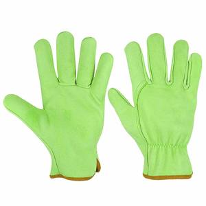 Guantes de Conducción de Cuero con Grano de Piel de Vaca y Logotipo Personalizado, Guantes de Jardinería Resistentes al Calor, Suaves y Cómodos, de Alto Rendimiento - Product Image 5