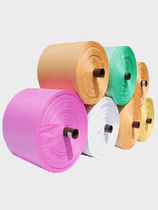 PP Woven Fabric Roll for BOPP Laminated <b>Bags</b> Flexible Packaging Roll Heavy Duty Polypropylene Woven Fabric - Product Image 2