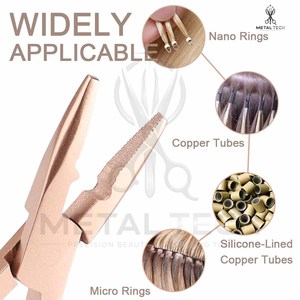 2026 OEM ODM Wholesale Rate Premium Quality Stainless Steel Professional Salon Quality Hair Extension <b>Tools</b> Kits Low MOQ Good - Product Image 6