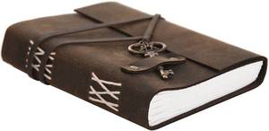 NEW ERA NEE-602 Vente en gros Journal en cuir vintage à couverture rigide avec fermoir, papier fait main à bords festonnés, reliure cousue au fil, 120 feuilles, cadeau - Product Image 2