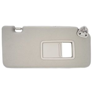 Nissan Versa 1.8L 2007-2012 Front Right Passenger Side Sun Visor Shade W/ Mirror Gray 1Pc EM31A 96400 Wind & Bug Deflector - Product Image 1