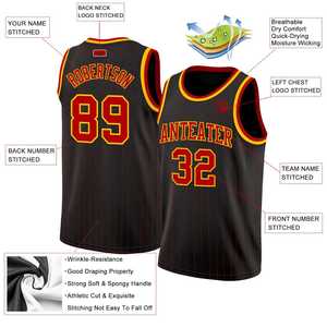 Maillots de basket-ball de haute qualité en gros, maillots de basket-ball personnalisés, maillots de basket-ball sublimés pour hommes et jeunes - Product Image 5