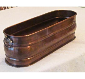 Pot de fleurs en métal galvanisé de haute qualité, exportateur en gros d'Inde, nouveau design, jardinière en métal faite à la main - Product Image 3