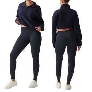 Leggings de yoga rectos de cintura alta para mujer, efecto segunda piel, levantamiento de cadera, para correr y fitness, pantalones deportivos de pierna recta, venta al por mayor personalizada - Product Image 5