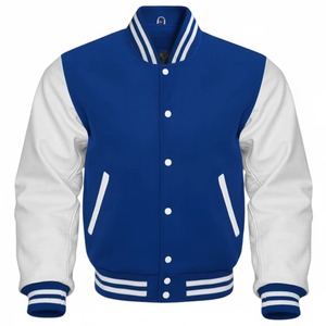 Blousons de baseball pour hommes de haute qualité, style streetwear personnalisé, pour le printemps et l'automne, décontractés, avec appliqué lettres et design color block - Product Image 2