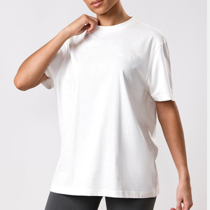 T-shirt à manches courtes en coton de haute qualité avec logo personnalisé rose pour femmes T-shirt à manches longues - Product Image 1