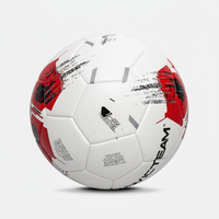 Ballon de football en PU haute performance en gros – Ballon de football thermocollé avec logo personnalisé, taille 5, pour loisirs actifs, clubs et équipes