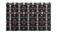 Écran LED intérieur P29 29MM 500x500MM P3.9 P3.91 39MM P391 pour location, salons professionnels et cabines DJ