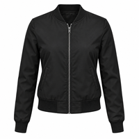 Blouson Bomber Femme en Coton de Qualité Supérieure avec Fermeture Éclair, Nouveau Design Tendance, Style Matelassé, Perles, Respirant, Style Urbain, Rivets