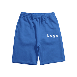 Nouveau style de shorts pour hommes sur mesure, couleur unie, 100% coton molletonné, shorts personnalisables pour hommes en vente, shorts en molleton. - Product Image 4