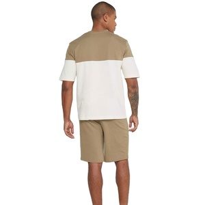 Custom Print Logo <b>Summer</b> 2 Piece Shirt And Shorts Set Tracksuit Acid Wash Two Piece Graphic T Shirts And Short Set For <b>Men</b> - Product Image 2