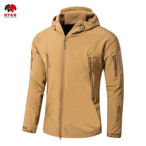 Chaqueta Softshell de Primera Calidad para Hombre, Cierre de Cremallera, Tejido Transpirable, con Logotipo Personalizado, Diseño ODM OEM - Product Image 1