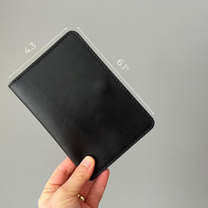 Men's Premium Leather <b>Passport</b> <b>Wallet</b> RFID Blocking Travel Document Holder Multiple Card Compartments Custom Branding OEM Sale - Product Image 4